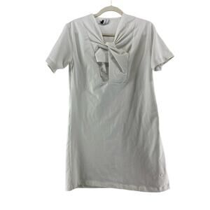 Carven White Twist Front‎ Dress Size Medium